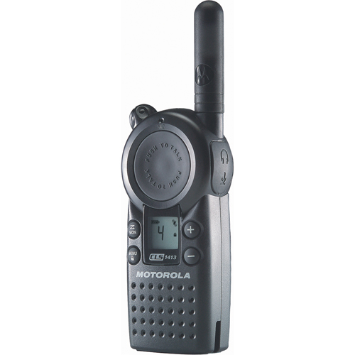 Radio bidirectionnelle commerciales s&eacute;rie CLS, Bande UHF, 4 canaux, Port&eacute;e 200 000 pi² MAS Chibougamau
