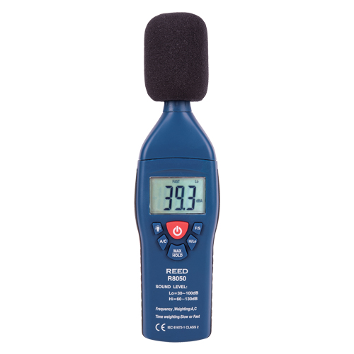 Sonom&egrave;tre avec certificat de calibration, Gamme de mesure 30 - 100 dB/60 - 135 dB MAS Chibougamau