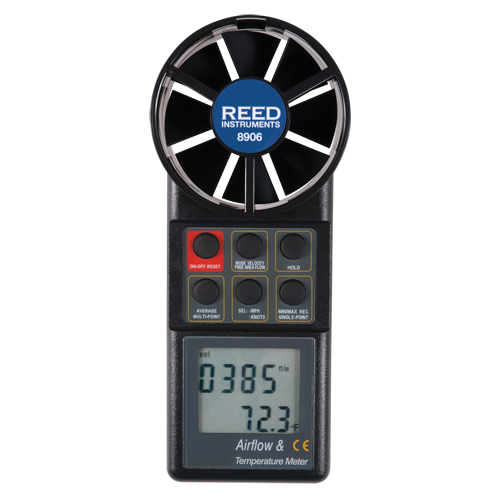 Thermo-an&eacute;mom&egrave;tre &agrave; h&eacute;lice avec certificat de calibration MAS Chibougamau