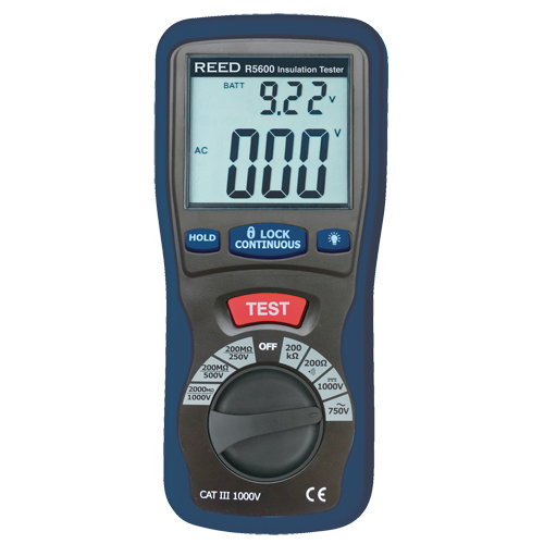 V&eacute;rificateur d'isolement &agrave; multifonctions avec certificat de calibration, Num&eacute;rique MAS Chibougamau