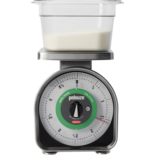 Balance m&eacute;canique &agrave; mesurer les portions Pelouze, Capacit&eacute; 5 lb / 2,3 kg, Graduations 10 g / 0,5 oz MAS Chibougamau