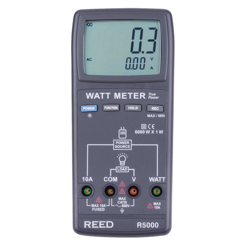True RMS Watt Meter with Calibration Certificate MAS Chibougamau