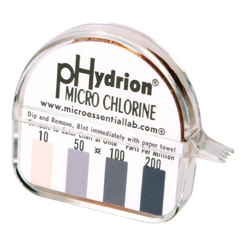 pHydrion CM-240 Hydrion Chlorine Test Paper MAS Chibougamau