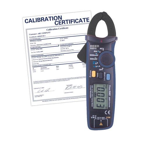 Pince amp&egrave;rem&eacute;trique v.e.v. mA avec certificat de calibration, Tension c.a./c.c., Courant c.a./c.c. MAS Chibougamau
