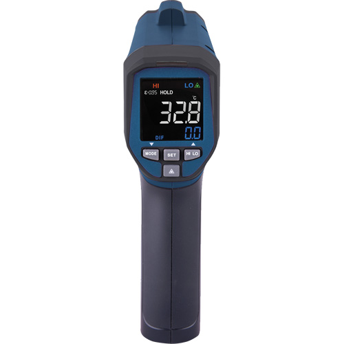 Thermom&egrave;tre &agrave; infrarouge professionnel, -26 - 1472° F ( -32 - 800° C ), 30:1, &eacute;missivit&eacute; Ajustable MAS Chibougamau
