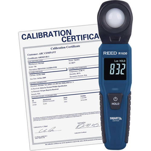 Luxm&egrave;tre Bluetooth Smart Series avec certificat de calibration MAS Chibougamau