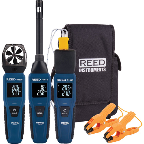 Trousse de CVCA avec enregistreur de donn&eacute;es Bluetooth de s&eacute;rie intelligente R16X0, Contact, Num&eacute;rique MAS Chibougamau