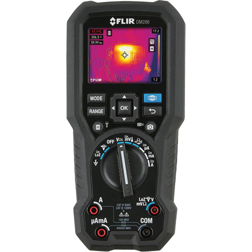 DM286 Industrial Imaging Multimeter, AC/DC Voltage, AC/DC Current MAS Chibougamau