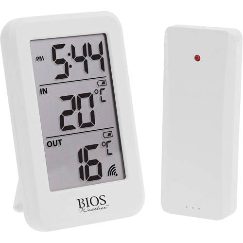 Thermom&egrave;tre sans fil int&eacute;rieur/ext&eacute;rieur, Sans contact, Num&eacute;rique, -40-158°F (-40-70°C) MAS Chibougamau