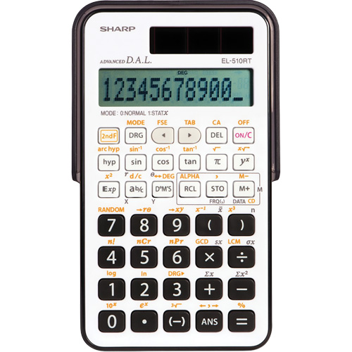 Calculatrice scientifique EL510RTB avec 169 fonctions MAS Chibougamau