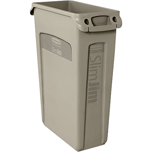 Contenants Slim Jim a/canaux de ventilation, Plastique, 23 gal. US MAS Chibougamau