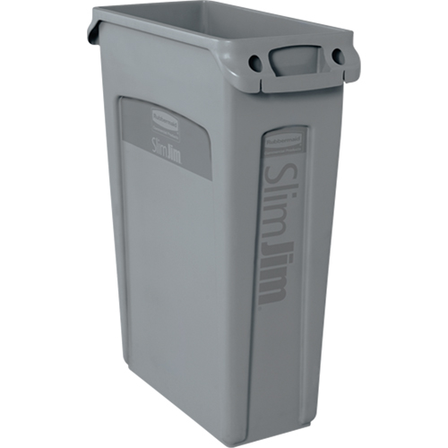 Slim Jim&reg; Container with Venting Channels, Plastic, 23 US gal. MAS Chibougamau