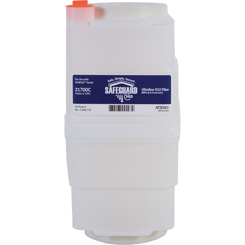 Filtre pour aspirateurs portables SafeGuard 360, Cartouche, Pour 1 gal. US MAS Chibougamau