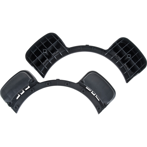Socle roulant &agrave; roulettes pour aspirateur industriel en acier inoxydable pour d&eacute;chets secs/humides MAS Chibougamau