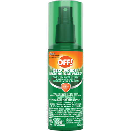 Insectifuge Off! R&eacute;gions sauvages, DEET &agrave; 25 %, Vaporisateur, 100 ml MAS Chibougamau