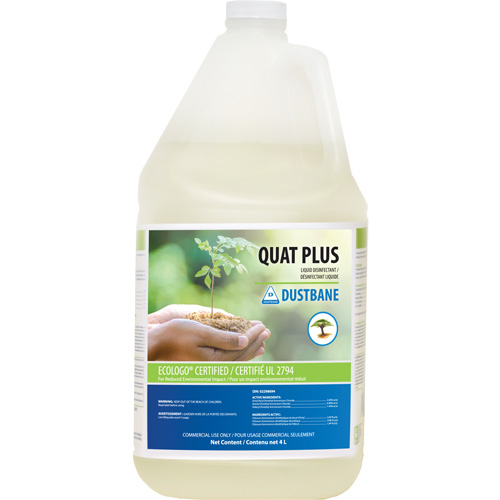 Quat Plus - Disinfectants & Cleaners, 4 L, Jug MAS Chibougamau
