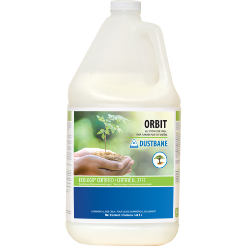 Orbit Floor Finishes, 4 L, Jug MAS Chibougamau