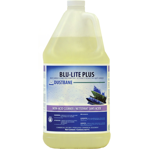 Blu-Lite Plus Multi-Surface Cleaner and Disinfectant, 4 L, Jug MAS Chibougamau