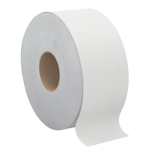 Papier hygi&eacute;nique Pro Select, Rouleau G&eacute;ant, 2 Pli, Longueur 500', Blanc MAS Chibougamau