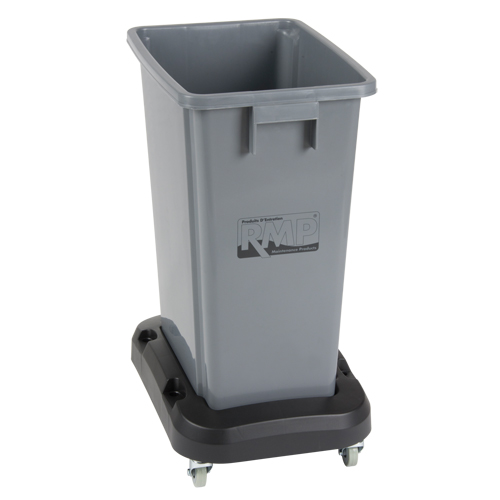 Bac &agrave; d&eacute;chets et de recyclage, Plastique, 16 gal. US MAS Chibougamau