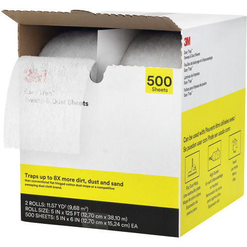 Easy Trap Dusters, Microfibre, White MAS Chibougamau