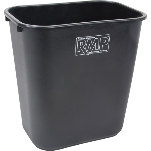 Deskside Wastebasket, 28 Quarts, Polyethylene MAS Chibougamau