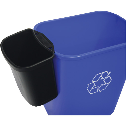 Waste Container, Deskside, Polyethylene, 4-1/4 US Qt. MAS Chibougamau