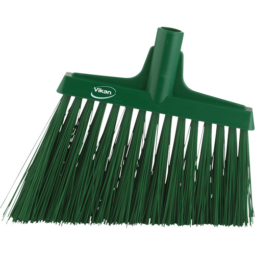 T&ecirc;te de balai oblique, Crins Extra-ferme, 12", Polyester, Vert MAS Chibougamau