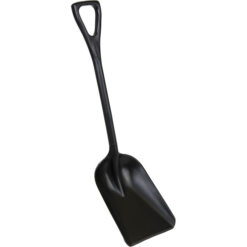 Pelle hygi&eacute;nique monopi&egrave;ce, Lame 10" x 6", Longueur de 37-1/2", Plastique, Noir MAS Chibougamau