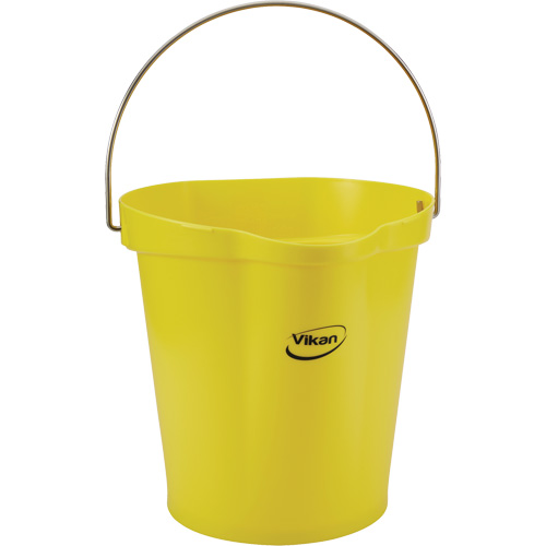 Seau pour l'hygi&egrave;ne des aliments, Jaune, 3 gal. US MAS Chibougamau