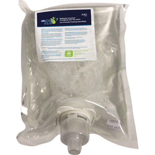 Eco-Friendly Hand Soap, Foam, 1 L, Unscented MAS Chibougamau