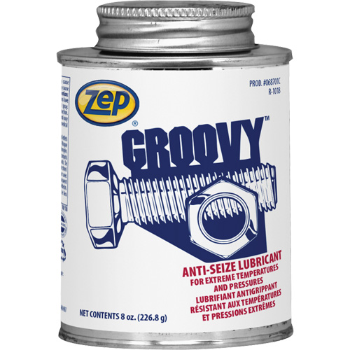 Lubrifiant antigrippage Groovy, 8 oz, Canette &agrave; dessus brosse, 2100°F (1100°C) Temp max. MAS Chibougamau