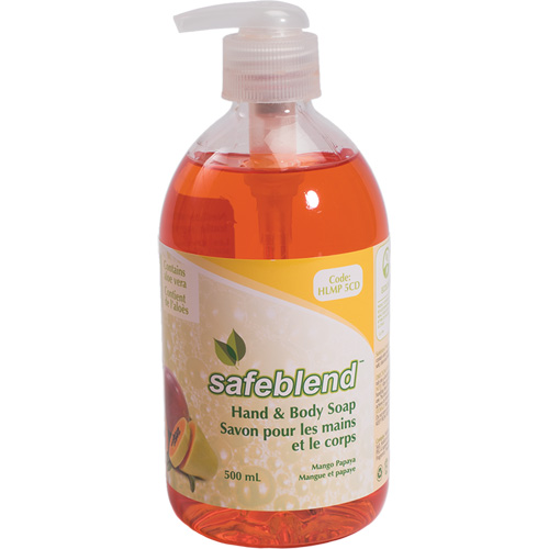 Hand & Body Soap, 500 ml, Mango & Papaya, Bottle MAS Chibougamau