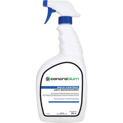 Antimicrobien &agrave; double action Concrobium Mold Control, 946 ml, Bouteille &agrave; g&acirc;chette MAS Chibougamau