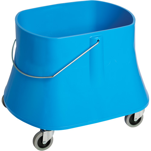 Seau pour vadrouille Champ, Capacit&eacute; de 10 gal. US (40 pintes), Bleu MAS Chibougamau