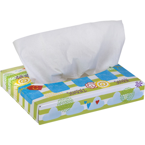 Kleenex&reg; Junior Facial Tissues, 2 Ply, 8.4" L x 5.5" W, 40 Sheets/Box MAS Chibougamau