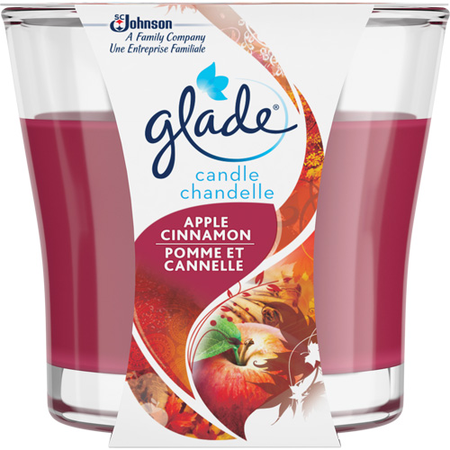 Chandelle en pot Glade, Pomme cannelle MAS Chibougamau