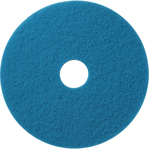 Tampons de nettoyage pour planchers, 12", Nettoyage/&agrave; r&eacute;curer, Bleu MAS Chibougamau