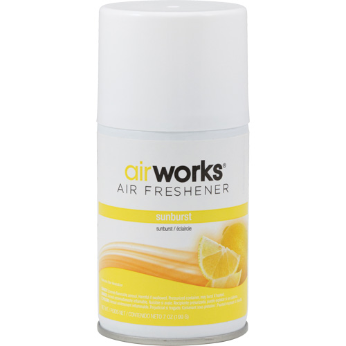 AirWorks&reg; Metered Air Fresheners, Sunburst, Aerosol Can MAS Chibougamau