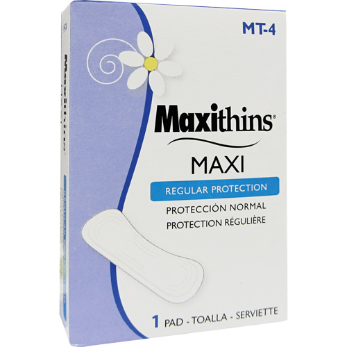 Serviettes hygi&eacute;niques Maxithins MAS Chibougamau