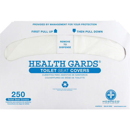 Health Gards&reg; Half-Fold Toilet Seat Covers MAS Chibougamau
