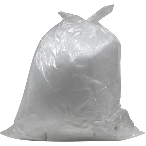 Sacs &agrave; d&eacute;chets de calibre industriel, T-Fort, 26" la x 36" lo, 1,2 mil, Transparent, Capacit&eacute; 45 L (12 gal.) MAS Chibougamau
