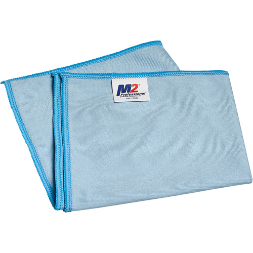 Chiffon de nettoyage pour vitres, Microfibre, Bleu MAS Chibougamau