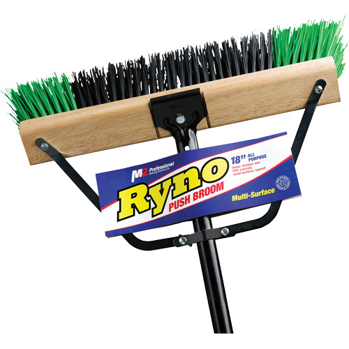 Balai-brosse &agrave; manche renforc&eacute; Ryno, 18", Ferme, Soies PVC MAS Chibougamau