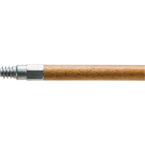 Manche en bois avec embout en m&eacute;tal, Bois, Pointe Filetage ACME, 15/16" dia, 54" lo MAS Chibougamau