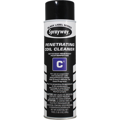 C1 Penetrating Coil Cleaner, 19 fl. oz., Aerosol Can MAS Chibougamau