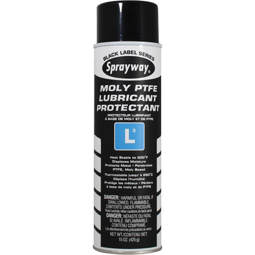Lubrifiant protecteur au molybd&egrave;ne et PTFE L3, Canette a&eacute;rosol MAS Chibougamau