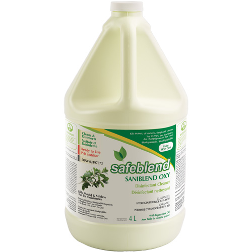 OXY Peppermint Oil Disinfectant Cleaner, 4 L, Jug MAS Chibougamau