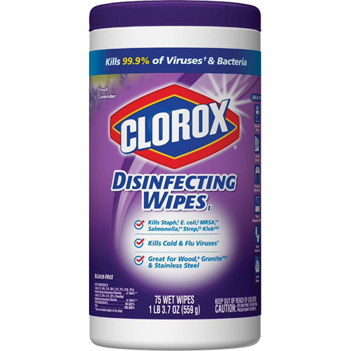 Lingettes d&eacute;sinfectantes, 75 lingettes MAS Chibougamau