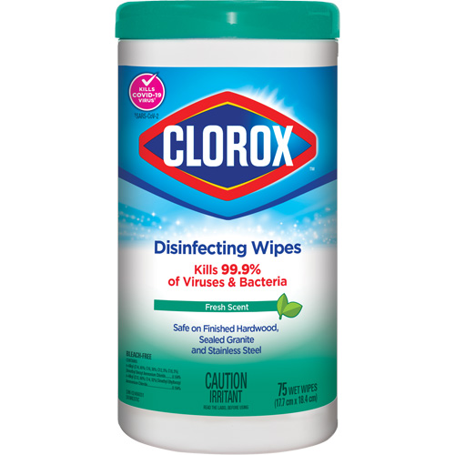 Lingettes d&eacute;sinfectantes, 75 lingettes MAS Chibougamau